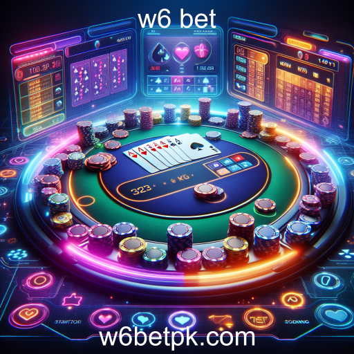 Descubra o Mundo dos Jogos de Poker no w6 bet